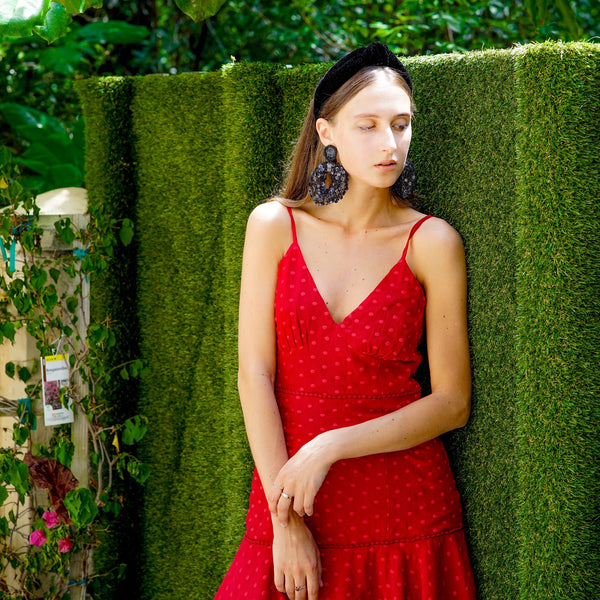 black velvet headband | bow knot headbands| thin headbands by tanya litkovska