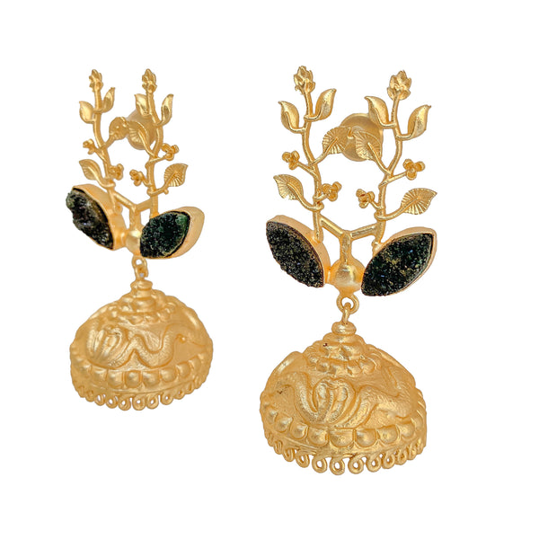 large earrings | unique handmade earrings | fancy earrings by tanya litkovska