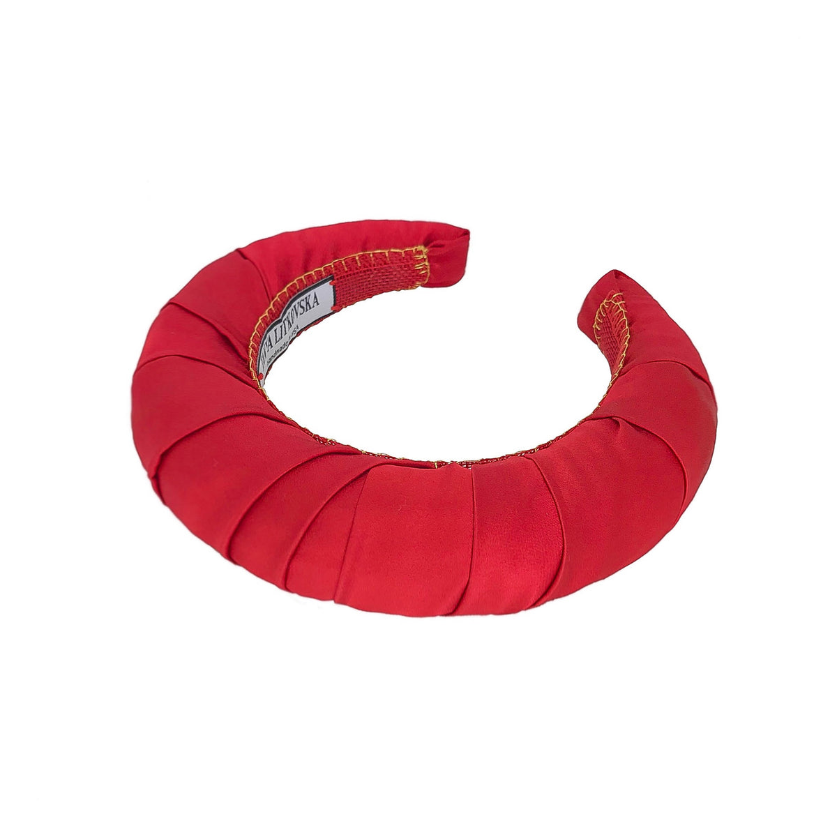 Red Silk Book Headband, 6