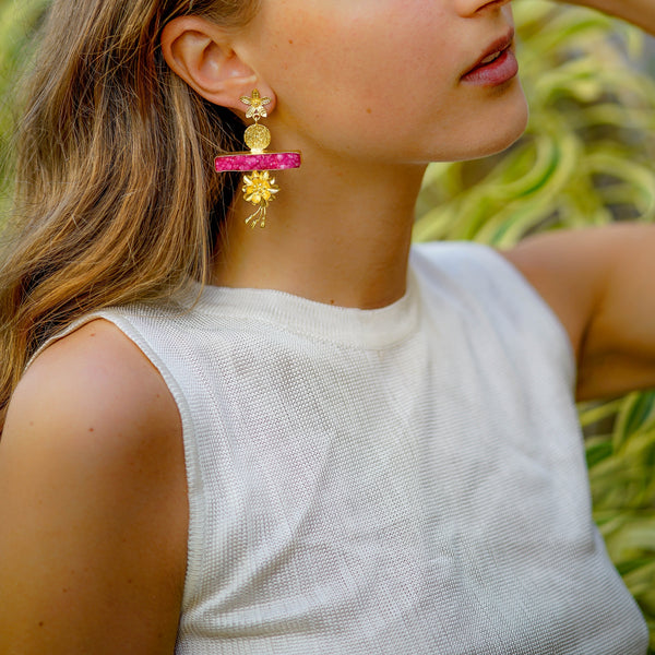 Statement Earrings | Fancy Earrings | Artisan Crafted Earrings by Tanya Litkovska