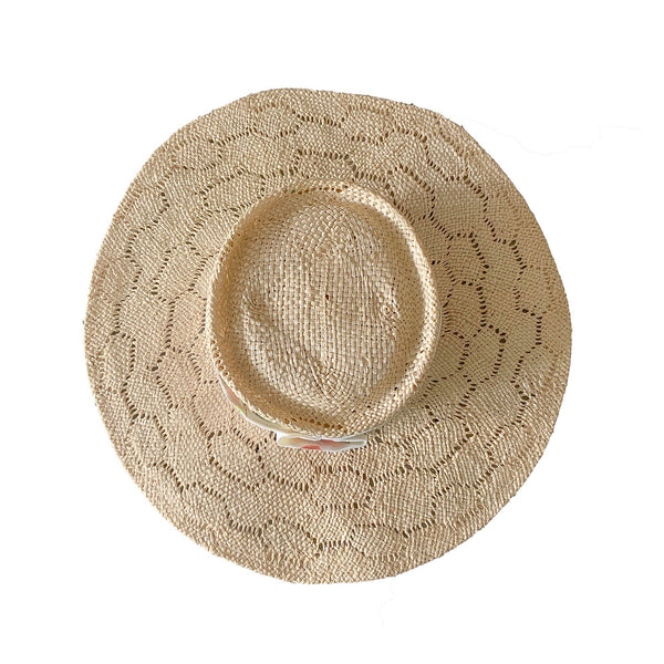 alisa birds straw hat | top hat | fedora hat by tanya litkovska