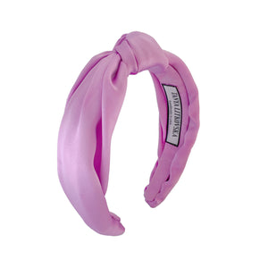 knotted silk headband | statement hair accessories for women  by tanya litkovska