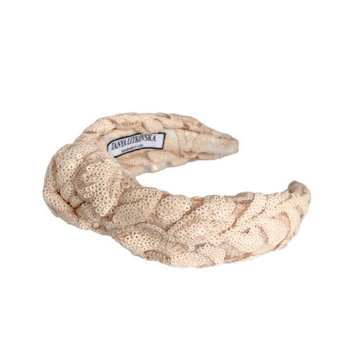 lace knot headband wedding headpiece | shop bridal accessories by tanya litkovska