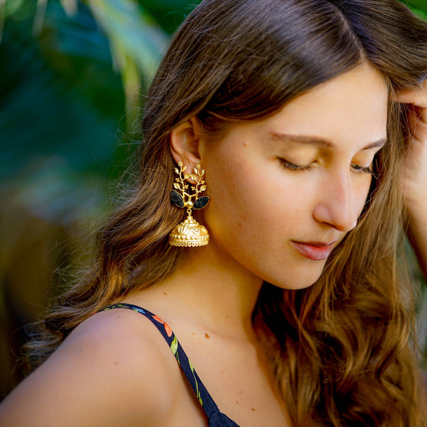 large earrings | unique handmade earrings | fancy earrings by tanya litkovska