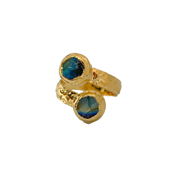 artisan crafted ring | natural stones rings | gemstone rings by tanya litkovska