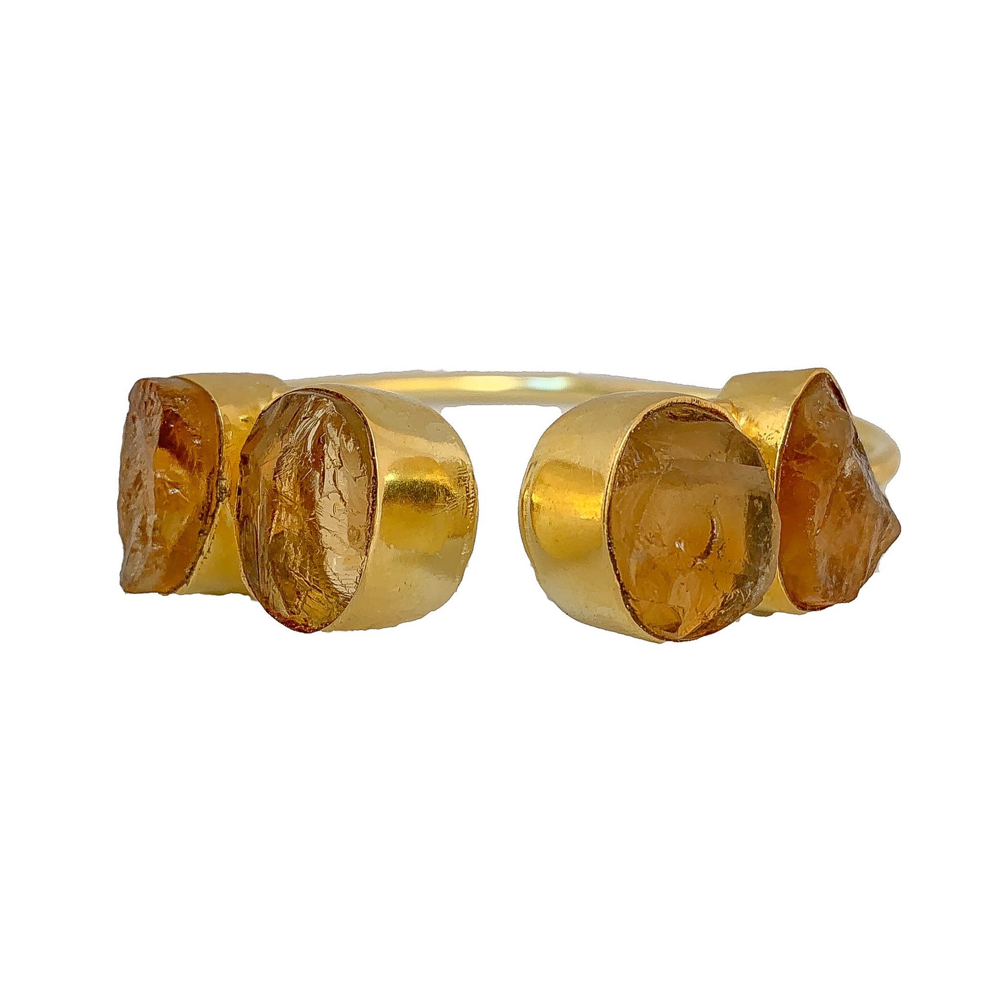 raw stones bracelets | designer gemstone bracelets | luxury gold plated bracelets by tanya litkovska