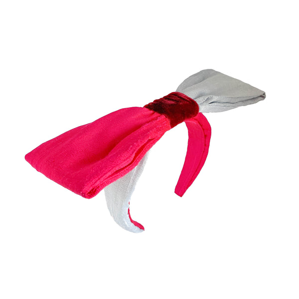 silk bows | designer bow headbands | padded bow headbands by tanya litkovska